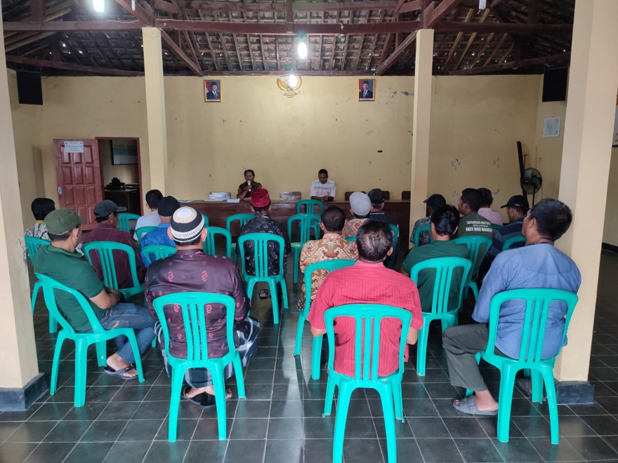 Sosialisasi Pendataan Desa dan Pembagian Insentif Forum Pendata Desa